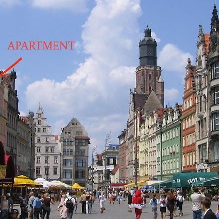 Ferienwohnung Apartament W Ratuszu Breslau Exterior foto